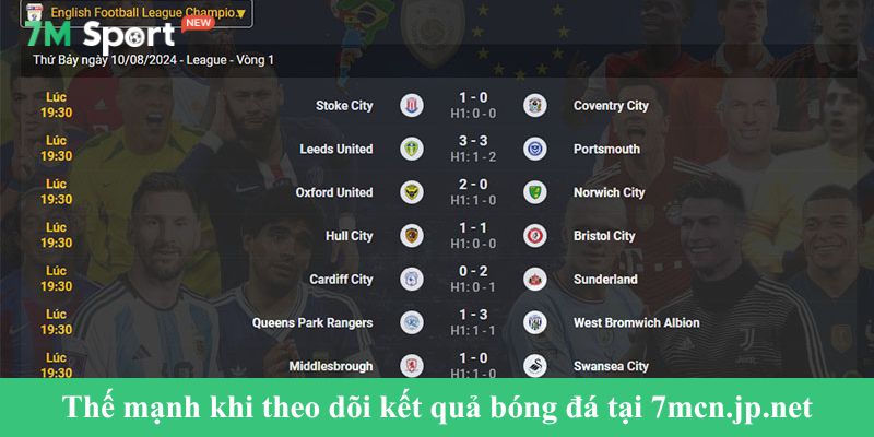 Thế mạnh khi theo dõi kết quả bóng đá tại gvc.com.mx